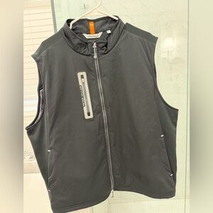 Men’s Peter Millar black vest - size XXL